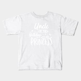 Uncle Of The Birthday Princess Kids T-Shirt